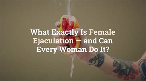 female ejaculation gallery